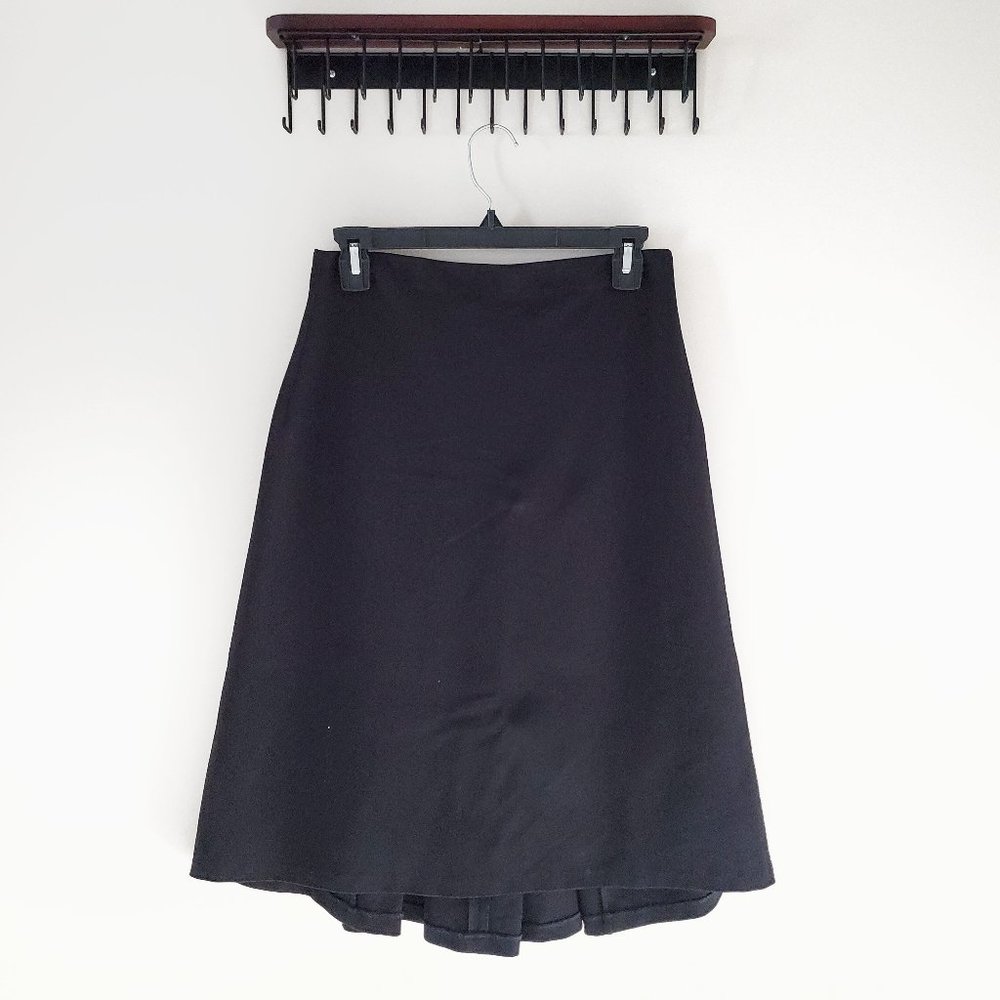 Agnes B. Black Mid-Rise Maxi Dress Skirt Size 2